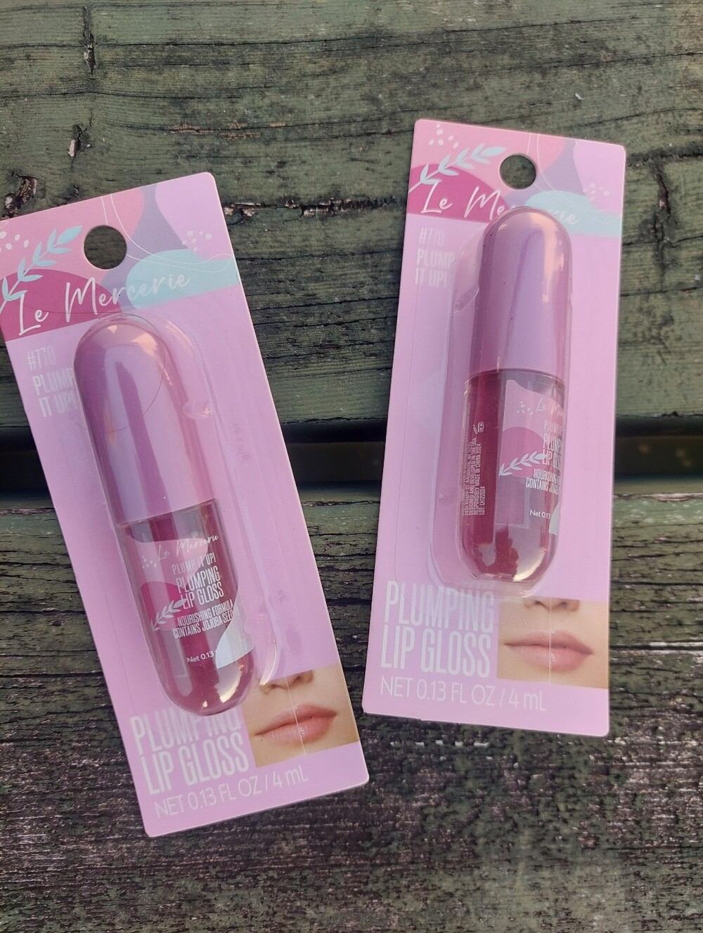 Lot Of 2 Plumping Lip GLoss Le Mercerie #770 PLUMP IT UP VIRAL TIKTOK